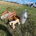 Staropolskie żniwa odtworzono w Sandomierzu - Radio Kielce 25.07.2026. Nadbrzezie. Staropolskie żniwa / Fot. Grażyna Szlęzak-Wójcik - Radio Kielce