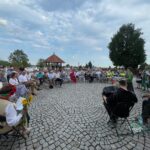 26.07.2026. Sandomierz. Dziedziniec Zamku Królewskiego w Sandomierzu. „Wolne Śpiewanie" / Fot. Grażyna Szlęzak-Wójcik - Radio Kielce