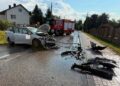 Kierowca zasłabł. Karetki zabrały poszkodowanych - Radio Kielce Kierowca zasłabł. Karetki zabrały poszkodowanych