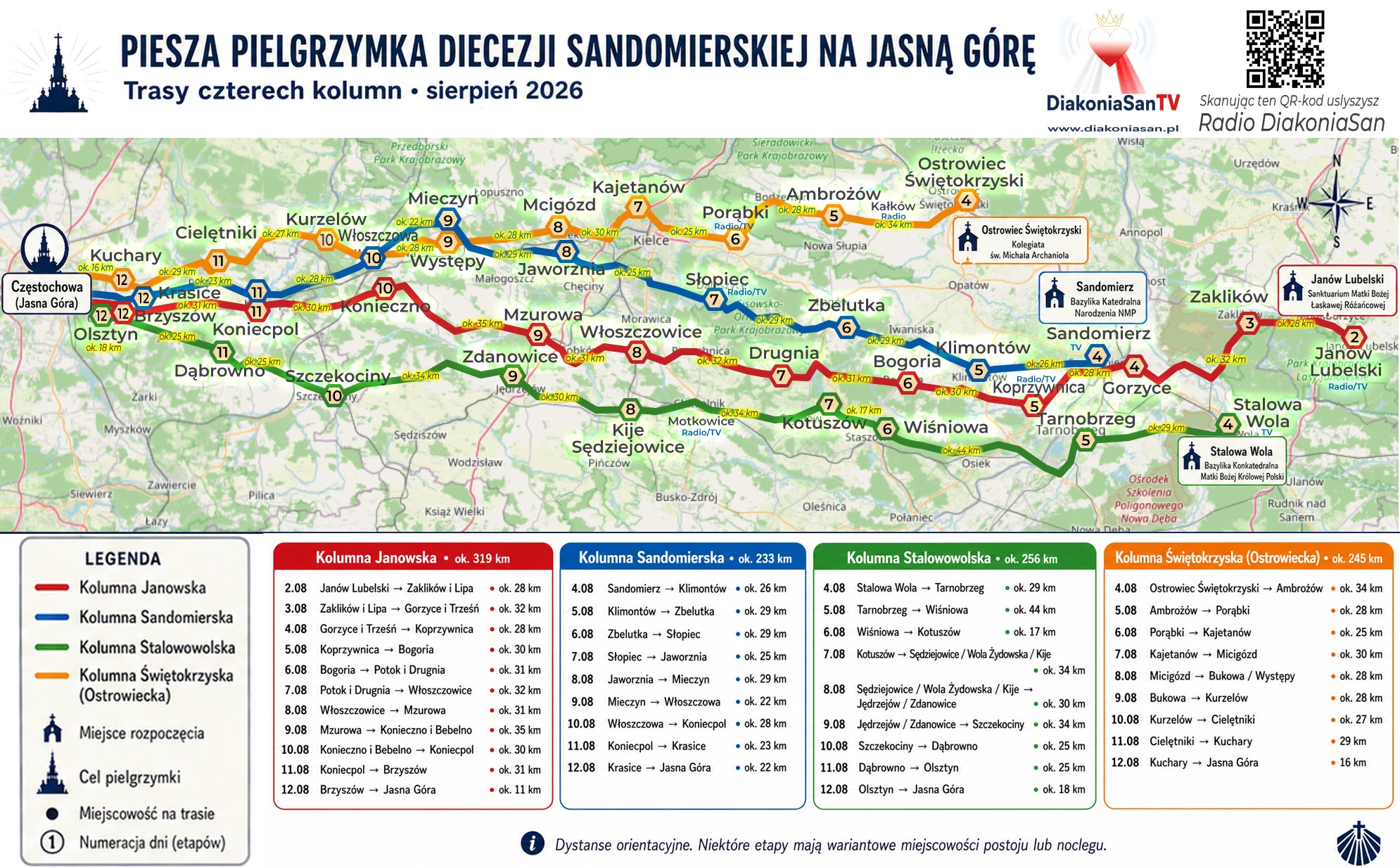 Warto choć raz w życiu wybrać się na pielgrzymkę. Trwają zapisy - Radio Kielce Warto choć raz w życiu wybrać się na pielgrzymkę. Trwają zapisy - Radio Kielce
