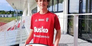 Na zdjęciu: Mateusz Jas / źródło: AKS 1947 Busko - Zdrój - Facebook