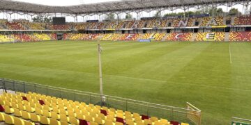 24.07.2026. Kielce. Exbud Arena. Krzesełka / Fot. Dariusz Kuc - Radio Kielce