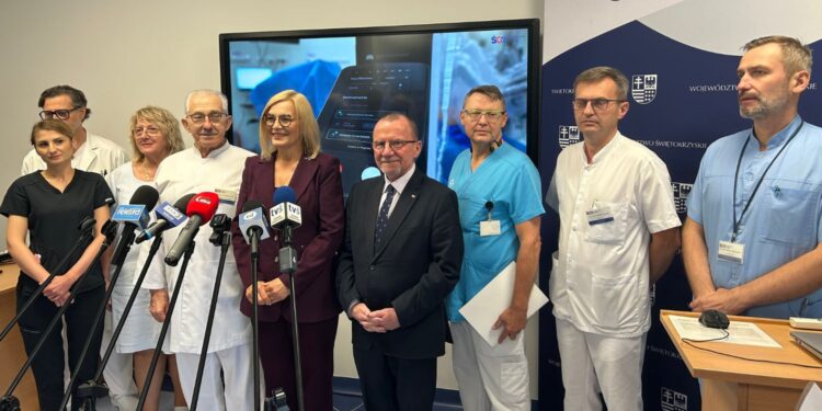 07.07.2026. Kielce. ŚCO. Drugi robot da Vinci w ŚCO / Fot. Iwona Murawska-Bujnowicz - Radio Kielce