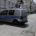 09.07.2026. Kielce. Ul. Wesoła. Akcja służb przy Wojskowym Centrum Rekrutacji / Fot. Jarosław Kubalski - Radio Kielce