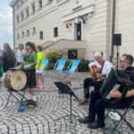 26.07.2026. Sandomierz. Dziedziniec Zamku Królewskiego w Sandomierzu. „Wolne Śpiewanie" / Fot. Grażyna Szlęzak-Wójcik - Radio Kielce