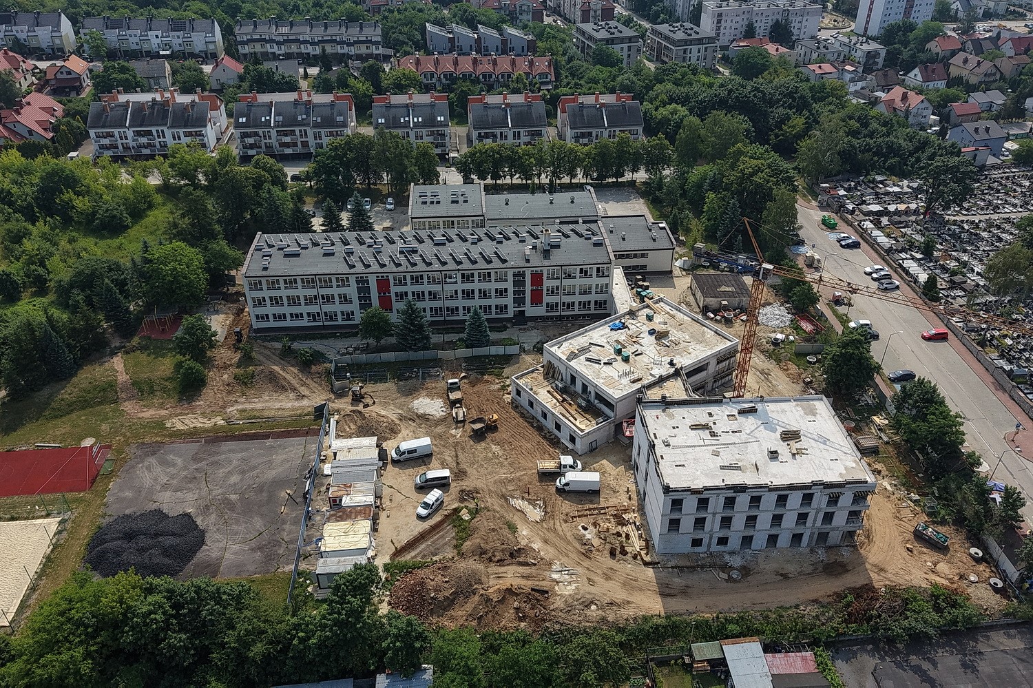 01.07.2026. Kielce. Zespół Szkół Ekonomicznych przy ul. Langiewicza / Fot. Jarosław Kubalski - Radio Kielce