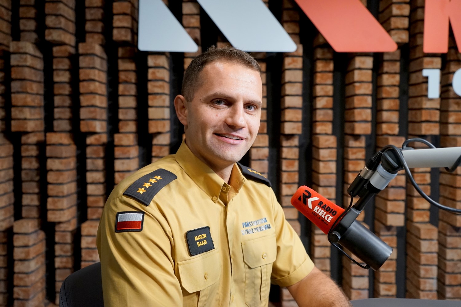 ROZMOWA DNIA. St. kpt. Marcin Bajur – Komenda Wojewódzka Państwowej Straży Pożarnej w Kielcach