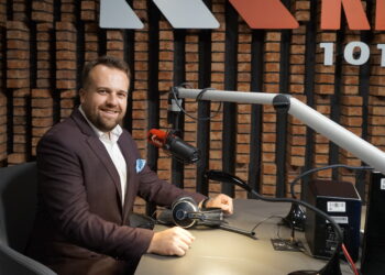 16.07.2026. Radio Kielce. Rozmowa Dnia. Marek Materek, prezydent Starachowic. / Fot. Dionizy Krawczyński - Radio Kielce
