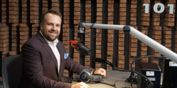 16.07.2026. Radio Kielce. Rozmowa Dnia. Marek Materek, prezydent Starachowic. / Fot. Dionizy Krawczyński - Radio Kielce