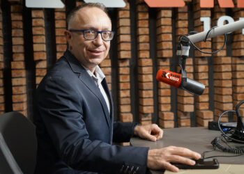 Artur Gierada, poseł Koalicji Obywatelskiej, przewodniczący świętokrzyskiej Koalicji Obywatelskiej / Fot. Robert Felczak - Radio Kielce