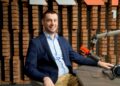 ROZMOWA DNIA. Dawid Lewicki, lider świętokrzyskiej Konfederacji - Radio Kielce 30.07.2026. Radio Kielce. Rozmowa Dnia. Na zdjęciu: Dawid Lewicki - lider świętokrzyskiej Konfederacji / Fot. Robert Felczak - Radio Kielce