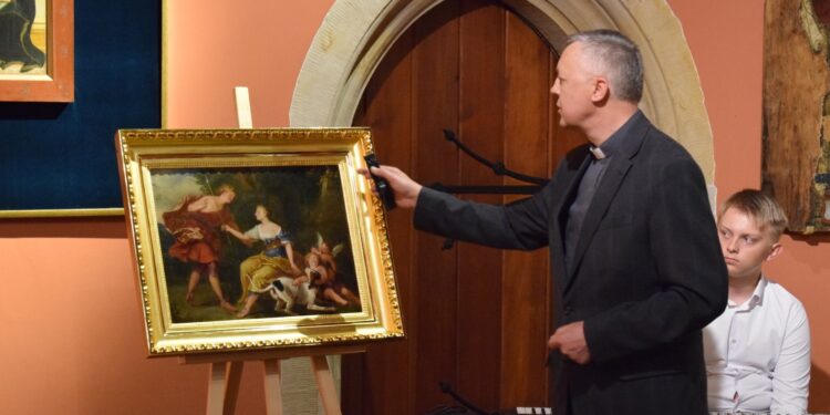 „Venus i Adonis" w kolekcji obrazów Domu Długosza - Radio Kielce „Venus i Adonis" w kolekcji obrazów Domu Długosza