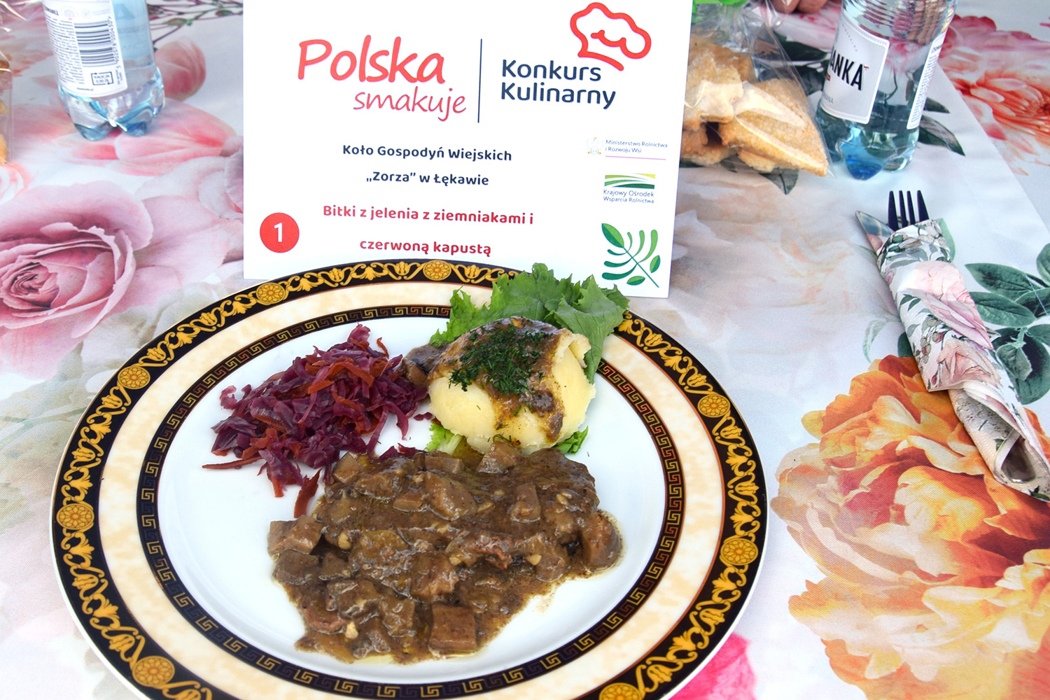 Karpie z dworu Radziwiłłów na pierwszym planie