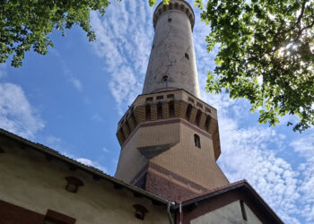 Świnoujście. Latarnia morska / źródło: Radio Szczecin
