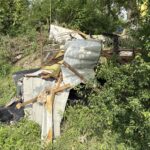 „Wszystko wydarzyło się w kilka sekund” - będzie duże wsparcie dla poszkodowanych przez nawałnice - Radio Kielce 06.07.2026. Ponik. Skutki nawałnicy / Fot. Marta Gajda-Kruk - Radio Kielce