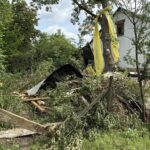 „Wszystko wydarzyło się w kilka sekund” - będzie duże wsparcie dla poszkodowanych przez nawałnice - Radio Kielce 06.07.2026. Ponik. Skutki nawałnicy / Fot. Marta Gajda-Kruk - Radio Kielce