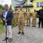 „Wszystko wydarzyło się w kilka sekund” - będzie duże wsparcie dla poszkodowanych przez nawałnice - Radio Kielce 06.07.2026. Ponik. Konferencja wojewody świętokrzyskiego / Fot. Marta Gajda-Kruk - Radio Kielce