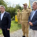 „Wszystko wydarzyło się w kilka sekund” - będzie duże wsparcie dla poszkodowanych przez nawałnice - Radio Kielce 06.07.2026. Ponik. Konferencja wojewody świętokrzyskiego / Fot. Marta Gajda-Kruk - Radio Kielce