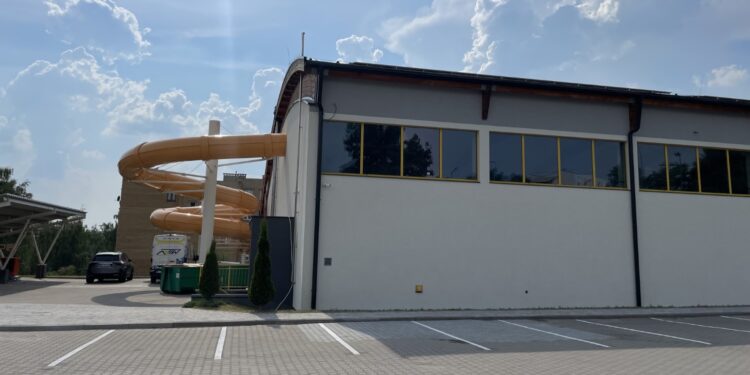 02.07.2026. Sandomierz. Basen / Fot. Grażyna Szlęzak-Wójcik - Radio Kielce