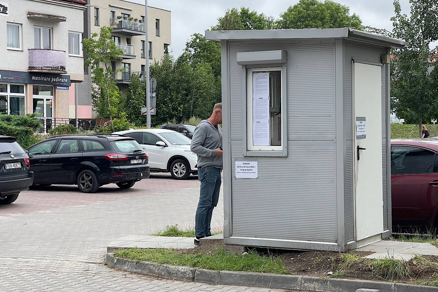 Parking przy ul. Kościuszki znów płatny