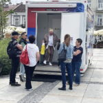 Przyjdź na kielecki Rynek i zbadaj stan swoich kości - Radio Kielce 07.07.2026. Kielce. Osteobus / Fot. Jarosław Kubalski - Radio Kielce