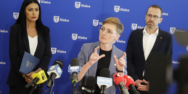 07.07.2026. Kielce. Urząd Miasta Kielce. Konferencja prasowa / Fot. Jarosław Kubalski - Radio Kielce
