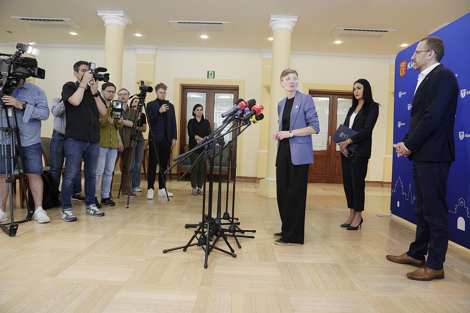 07.07.2026. Kielce. Urząd Miasta Kielce. Konferencja prasowa / Fot. Jarosław Kubalski - Radio Kielce