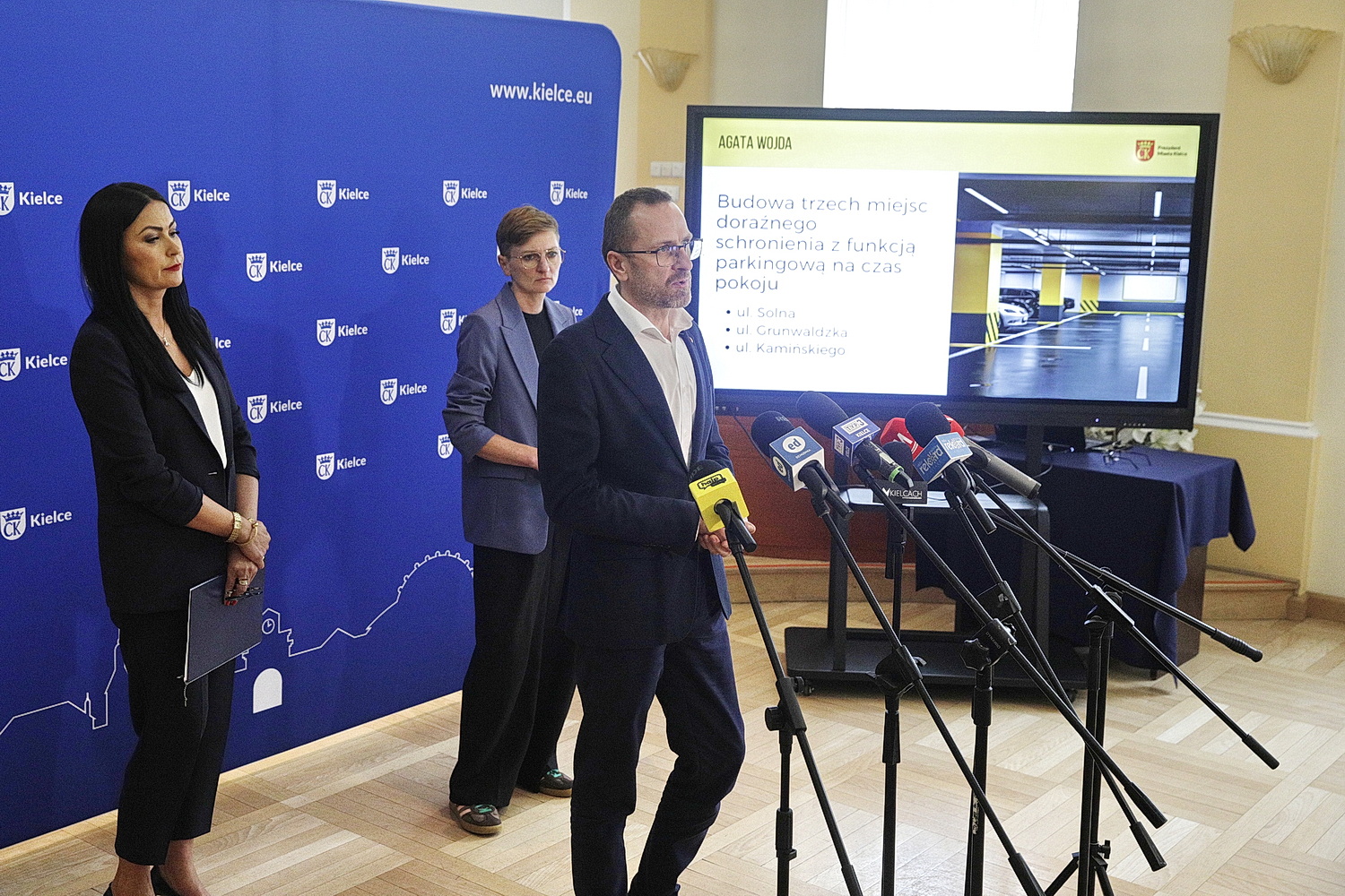 07.07.2026. Kielce. Urząd Miasta Kielce. Konferencja prasowa / Fot. Jarosław Kubalski - Radio Kielce