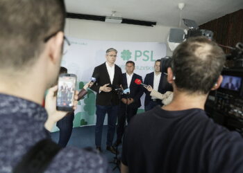 10.07.2026. Kielce. Konferencja Polskiego Stronnictwa Ludowego / Fot. Jarosław Kubalski - Radio Kielce