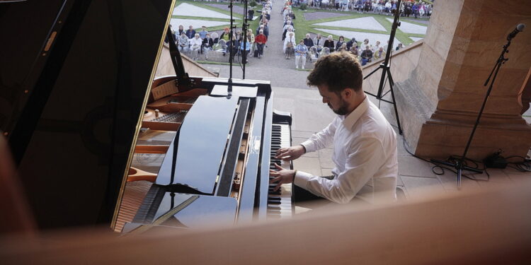 11.07.2026 Kielce. Chopinowskie inspiracje. Eryk Parchański / Fot. Jarosław Kubalski - Radio Kielce