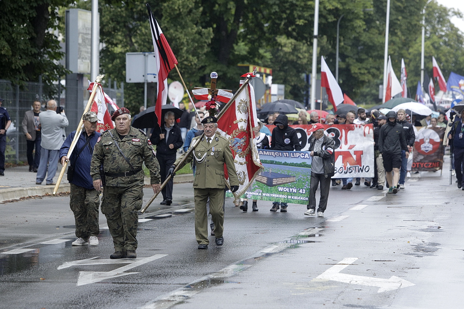 Kielce. Uroczystości w 83. rocznicę zbrodni wołyńskiej