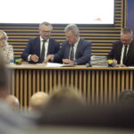 28.07.2026 Kielce. ŚUW. Podpisanie umów na dofinansowanie w ramach Programu Ochrony Ludności i Obrony Cywilnej / Fot. Jarosław Kubalski - Radio Kielce