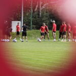 Trening piłkarzy Korony Kielce