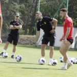 Trening piłkarzy Korony Kielce - Radio Kielce
