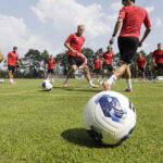 Trening piłkarzy Korony Kielce - Radio Kielce