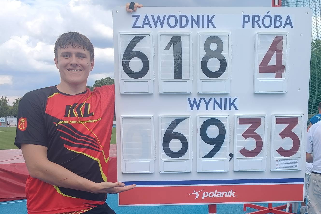 Brąz Dominika Kotulskiego w mistrzostwach Polski juniorów