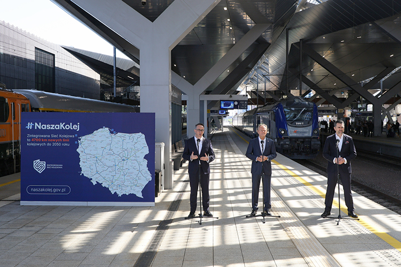 Polska buduje najnowocześniejszą sieć kolejową w Europie