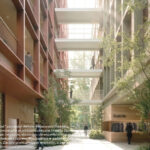 Rozbudowa budynku Urzędu Marszałkowskiego Województwa Świętokrzyskiego w Kielcach przy alei IX Wieków Kielc - koncepcja architektoniczno-urbanistyczna / źródło: NM Architekci / kielce.sarp.org.pl