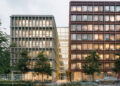 Rozbudowa budynku Urzędu Marszałkowskiego Województwa Świętokrzyskiego w Kielcach przy alei IX Wieków Kielc - koncepcja architektoniczno-urbanistyczna / źródło: NM Architekci / kielce.sarp.org.pl