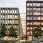 Rozbudowa budynku Urzędu Marszałkowskiego Województwa Świętokrzyskiego w Kielcach przy alei IX Wieków Kielc - koncepcja architektoniczno-urbanistyczna / źródło: NM Architekci / kielce.sarp.org.pl