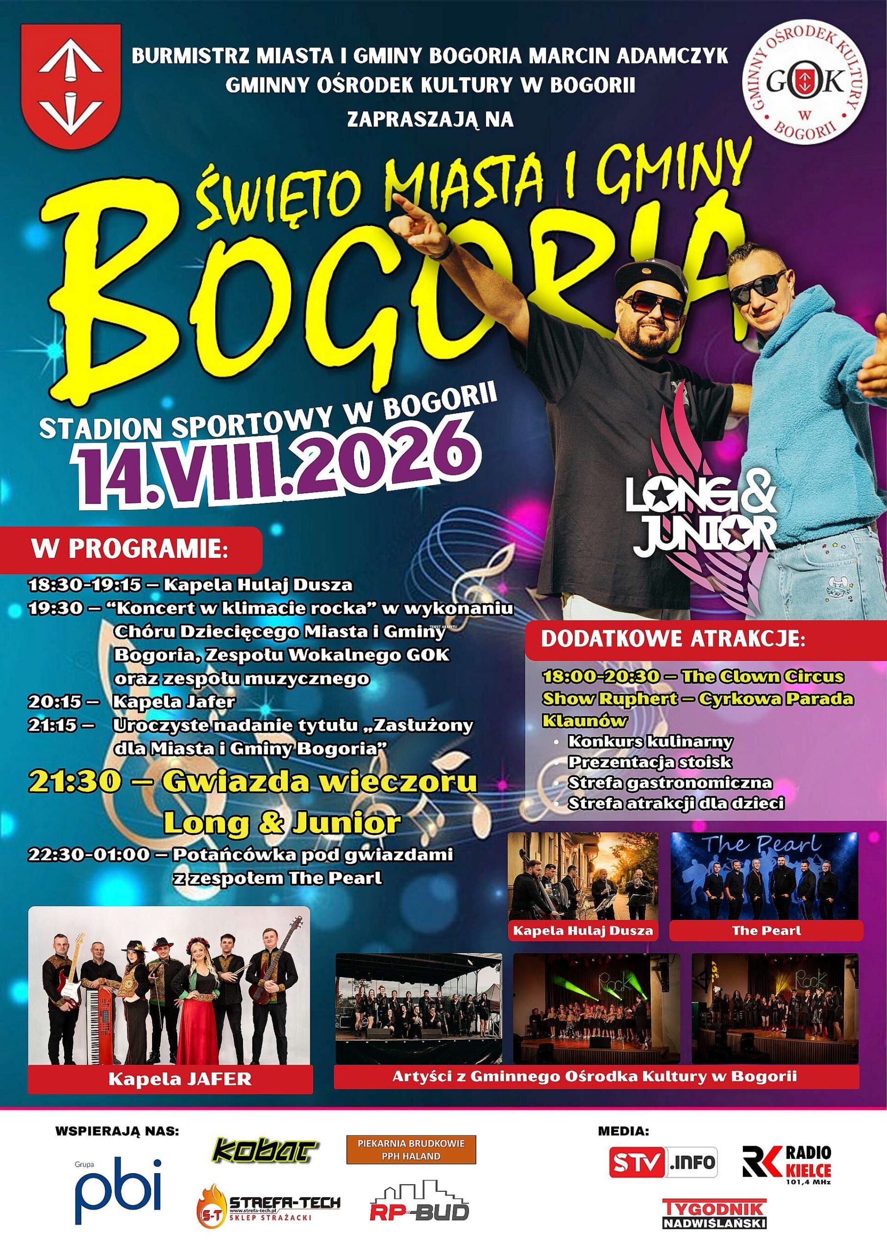 Święto Miasta i Gminy Bogoria - Radio Kielce