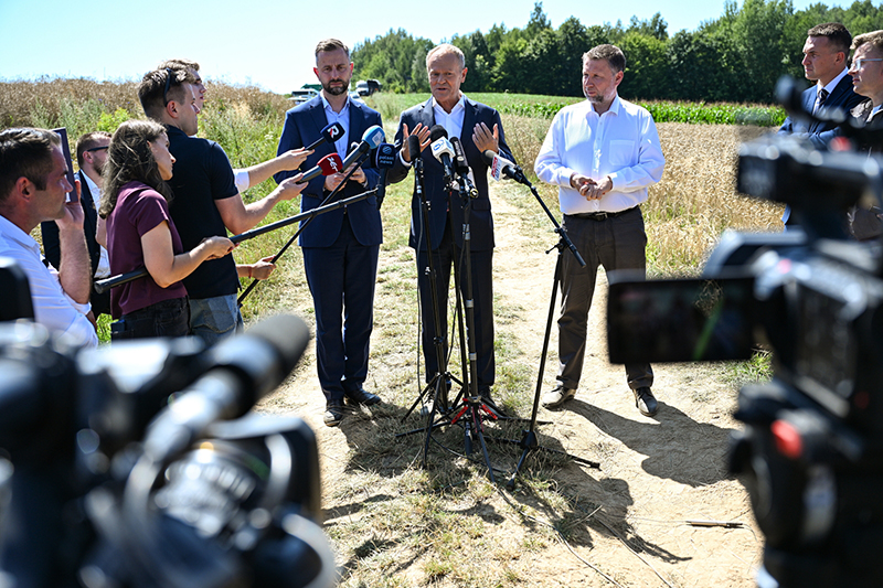 W Lubelskiem prawdopodobnie spadł rosyjski pocisk