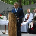 Upamiętniono ofiary pacyfikacji wsi Bór Kunowski - Radio Kielce 04.07.2026. Bór Kunowski. Uroczystość w 83. rocznicę pacyfikacji wsi / źródło: UG Brody