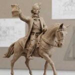 Tadeusz Kościuszko na koniu. Połaniec będzie mieć drugi pomnik tej postaci historycznej - Radio Kielce Projekt pomnika Kościuszki w Połańcu / źródło: Urząd Miasta w Połańcu