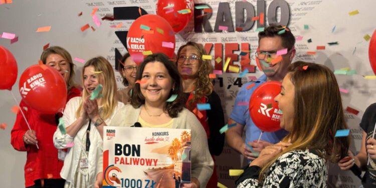 Zwyciężczyni kumulacji w Radiu Kielce odebrała 1000 zł na paliwo