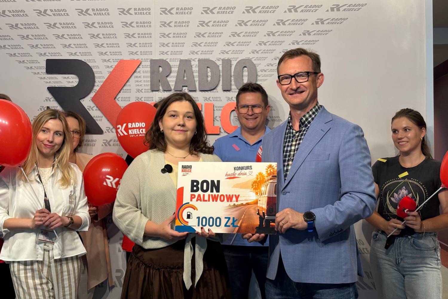 Zwyciężczyni kumulacji w Radiu Kielce odebrała 1000 zł na paliwo