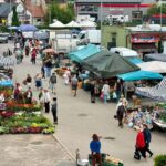 Starachowice. Targowisko miejskie, plac targowy / Źródło: Marek Materek - Facebook