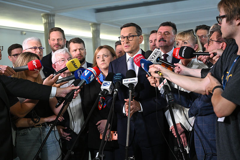 Morawiecki: jest nas 40 posłów, senator i trzech europosłów