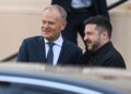 Premier: spotkanie z Zełenskim m.in. o przebiegu jego rozmów w Waszyngtonie - Radio Kielce 29.07.2026. Lublin. Premier Donald Tusk (L) i prezydent Ukrainy Wołodymyr Zełenski (P) podczas spotkania w Lublinie / Fot. PAP/Wojtek Jargiło