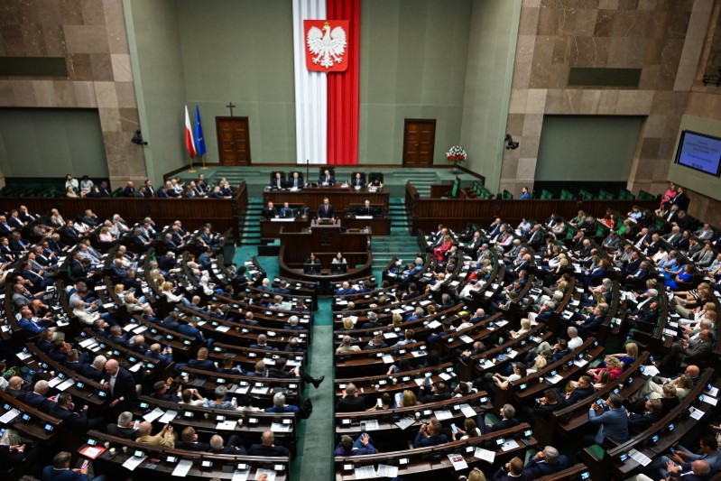 31.07.2026. Warszawa. Posiedzenie sejmu / Fot. PAP/Radek Pietruszka